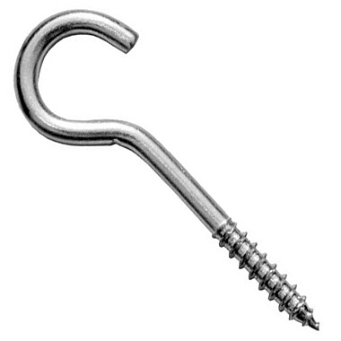 Шуруп-полукольцо 6*40 мм