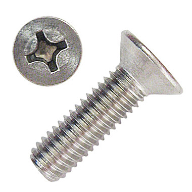 Винт DIN 965 потай из нерж. стали А2 6*35