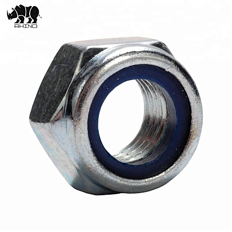 Гайка с нейлон. DIN 985