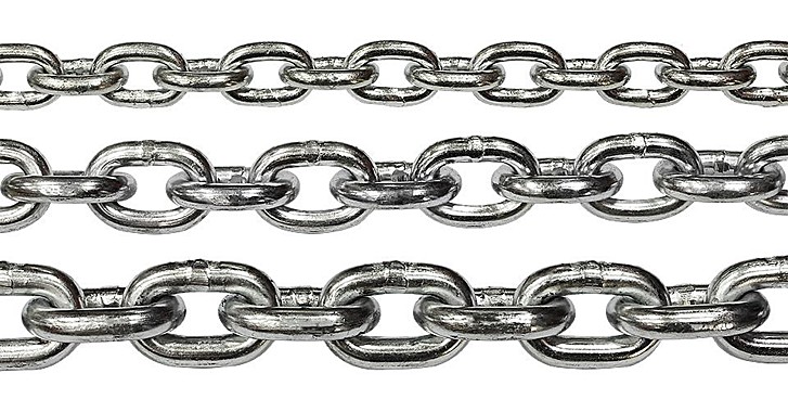 Цепь DIN 766 короткозв. из нерж.ст. А2 5